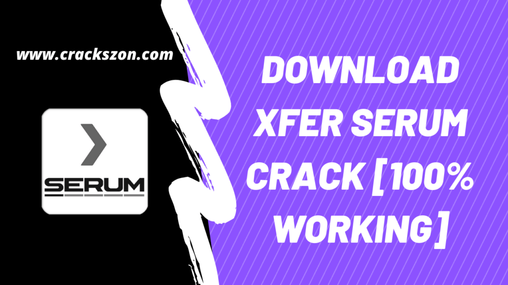 Xfer serum latest version crack